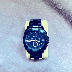 Fossil BQ2319 Privateer Sport Chronograph Blue Stainless Steel Watch